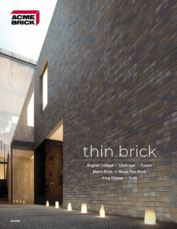 Acme Thin Brick Selections