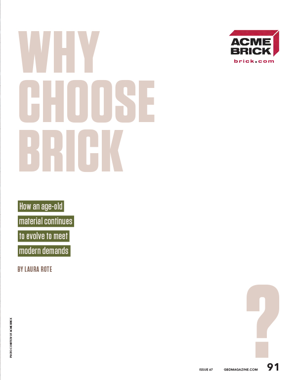 Why Choose Brick