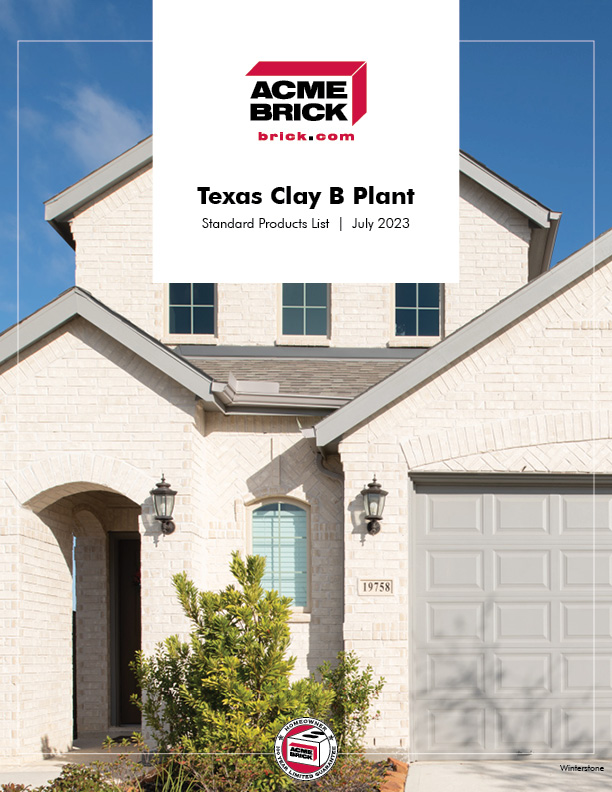 Acme Brick Residential Products - Texas Clay B Plant